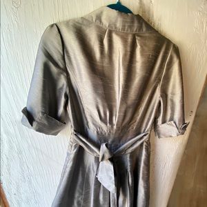 New Direction Silver Shimmer Dress